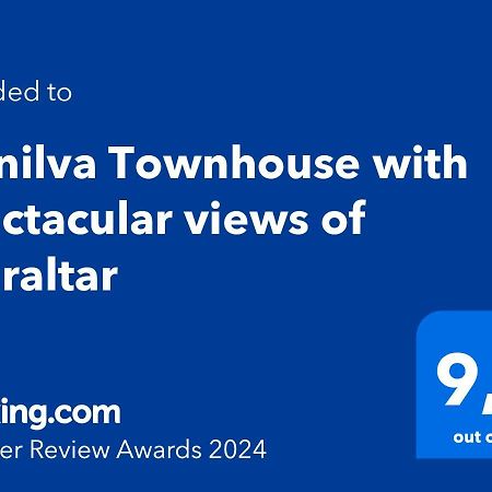 Manilva Townhouse With Spectacular Views Of Gibraltarヴィラ エクステリア 写真