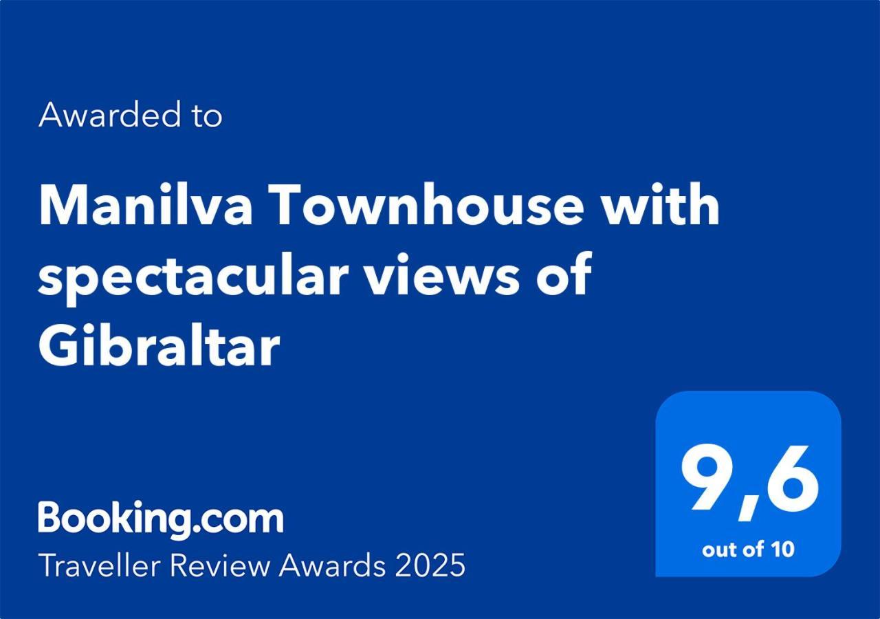 Manilva Townhouse With Spectacular Views Of Gibraltarヴィラ エクステリア 写真